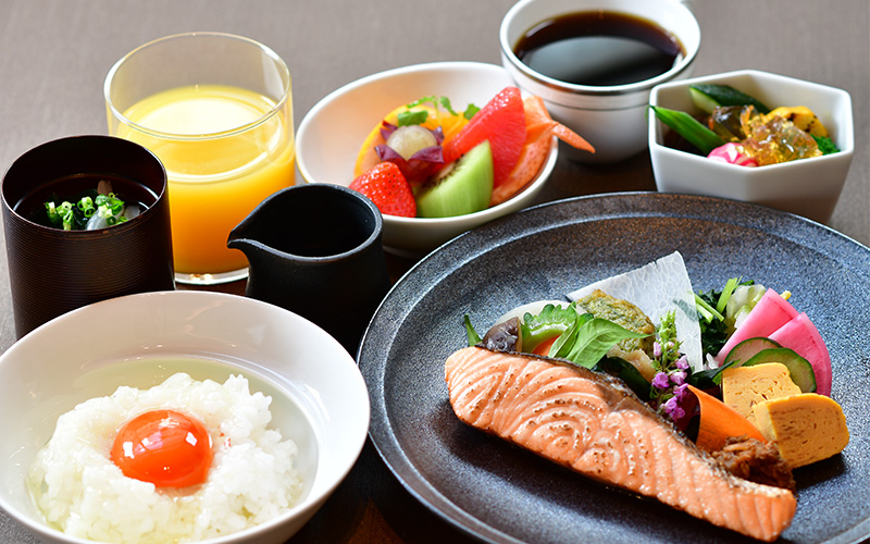 ライズホテル北新地の和朝食