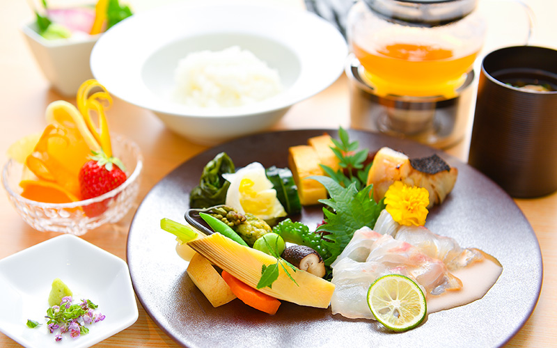 ライズホテル北新地の和朝食